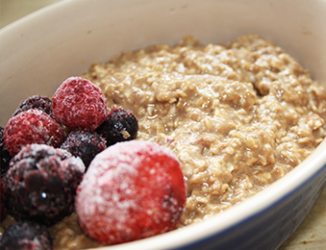 Peanut Chocolate Flavoured Overnight Oats